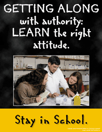 Get Along With Authority - Stay In School II - Click Image to Close