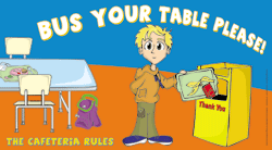 The Cafeteria Rules Poster Set - Click Image to Close