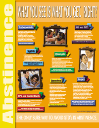 Abstinence & Sex Education Poster Set