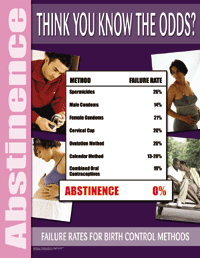 Abstinence & Sex Education Poster Set - Click Image to Close
