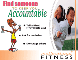 Find Someone To Keep You Accountable - Fitness