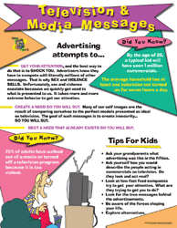 Television & Media Messages - Parenting Poster Tips