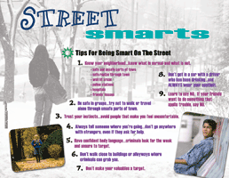 Street Smarts - Parenting Poster Tips