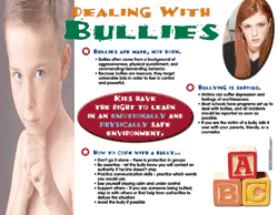 Dealing With Bullies - Parenting Poster Tips