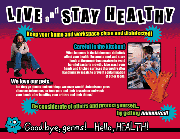 Live & Stay Health Poster & Handout