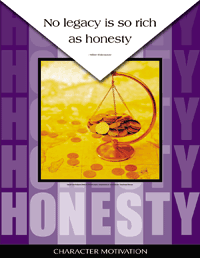 Early To Bed, Early To Rise: Honesty