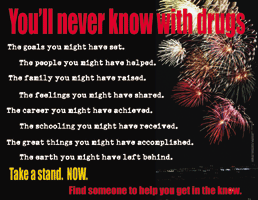 Drug Free Poster Set (English Version) - Click Image to Close
