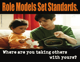 Role Models Set Standards - Drug Free