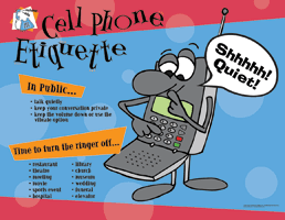 Cell Phone Etiquette - Basic - Click Image to Close