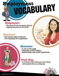 Employment Vocabulary - Beginner's Work World