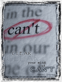 Clear of Can't