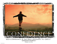 Confidence - great undertakings