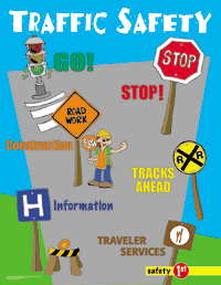 Safety First Life Skills Poster Set