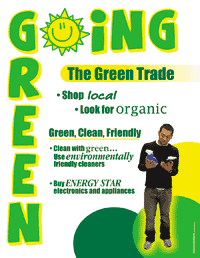 Green Trade - Going Green Poster