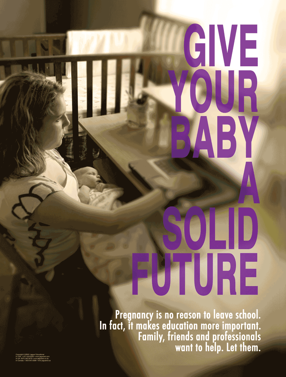 Teen Pregnancy & Parenting Realities Poster Set
