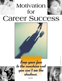 Motivation For Career Success Poster Set